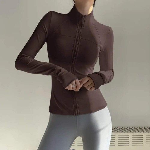 Women zip fitness - clothes, long