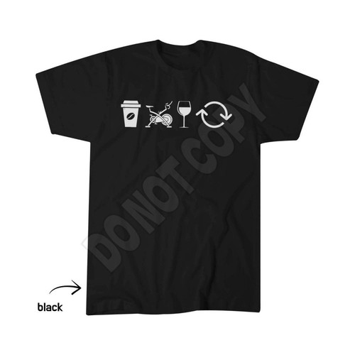Coffee spin wine repeat - coffee,